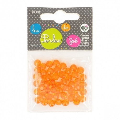 GLASS BEAD "CRYSTAL"*50P