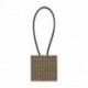 MAGNET CARRE STRASS-CUIR