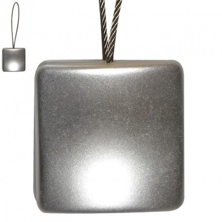 QUADRATMAGNET STAHL KABEL