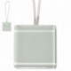 SQUARE MAGNT GLASS-LEATHR