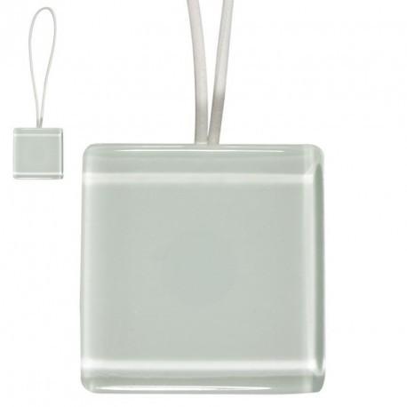 SQUARE MAGNT GLASS-LEATHR