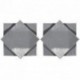 CLIP METAL DOUBLE CARRES