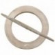 WOODEN CIRCLE BROOCH