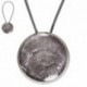 MAGN.ROND.NACRE CORD.CUIR