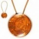 MAGN.ROND.NACRE CORD.CUIR