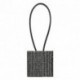 MAGNET CARRE STRASS-CUIR