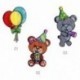 S ECUSSON OURS FESTIFS/BALLONS