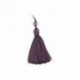 PEARLS AND ORGANDY TASSEL *12