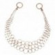 EMB 3 RANGS ANNEAUX METAL