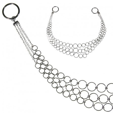 3 ROW RING METAL TIE-BACK
