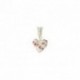 CORD TIEBACK WITH HEART