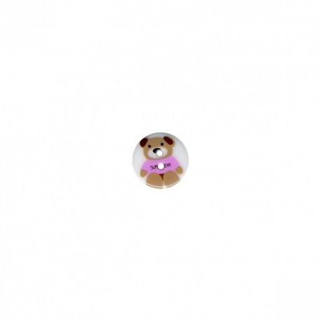 BUTTON BABY BEAR 2 HOLES