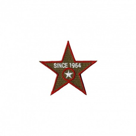 S STAR SINCE 1964 5X5CM