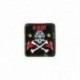 M ECUSSON BLASON TETE DE MORT