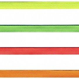 FLUORESCENT FLAT ELASTIC