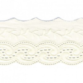 EYELET LACE TRIM 57MM