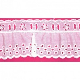 BRODERIE ANGLAISE FRONCEE