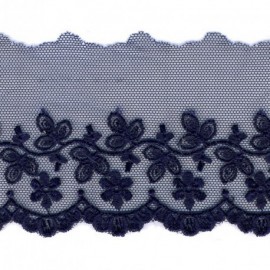 EMBROIDERY ON TULLE 72MM