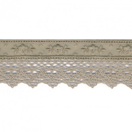 DENTELLE BRODEE 40MM