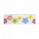 RUBAN IMPRIME FLEURS 25MM