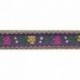 FLOWER JACQUARD TRIM 23MM