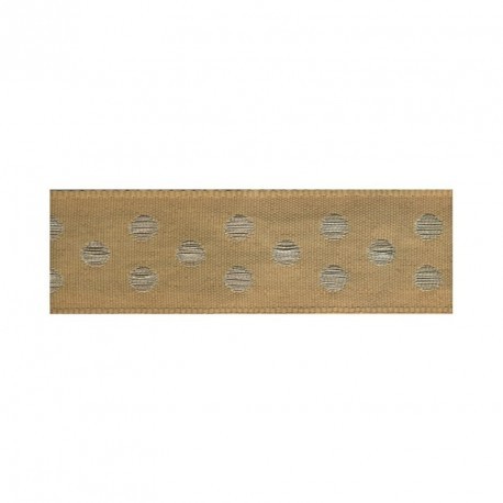 POLKA DOT METAL TRIM 25MM