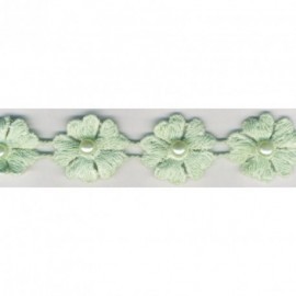 FLOWER GARLAND WITH BEADS