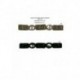 GALON FANT. METAL PERLES