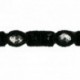 GALON FANT. METAL PERLES