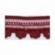 EMBROID.FLOWERS PEARL/STR