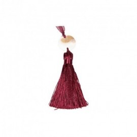 TASSEL W/ PEARLY DISC X6