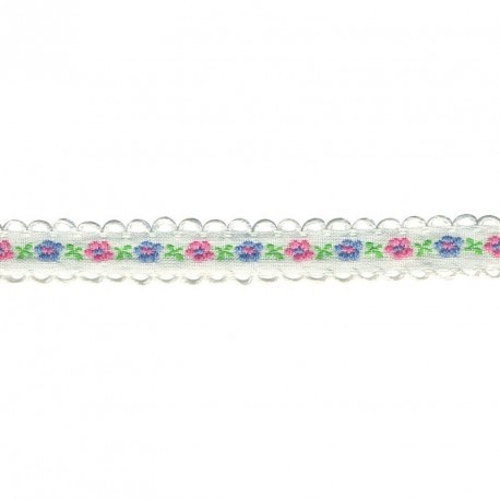 GALON FLEURS 10MM