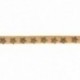 AUFBÜGELB.SAMTBAND+STERNE
