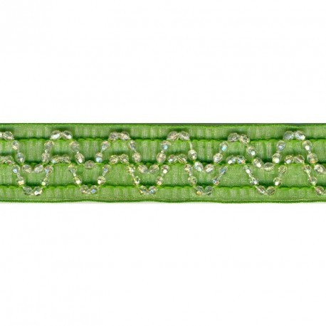 GALON VOILE PERLE 25MM