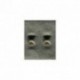 EMBOSSED STUDS TRIM 50 MM