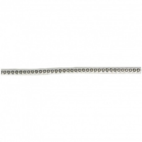 LACCETTO SIMILPELL/STRASS
