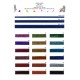 Iridescent velvet metalli c tape 10mm