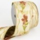 GALON JACQUARD FLEURS 90MM