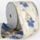 GALON JACQUARD FLEURS 90MM