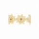 GUIPURE FLEURS STRASS