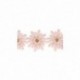 GUIPURE FLEURS STRASS
