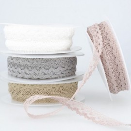 DENTELLE COTON 13MM 100% COTON
