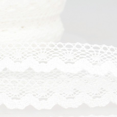 DENTELLE COTON 13MM 100% COTON
