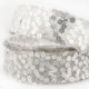 FLOWER SEQUINS TRIM