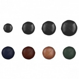 REAL LEATHER BUTTON