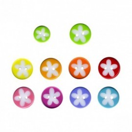 FLOWER BUTTON 2 HOLES