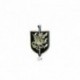 M ECUSSON BLASON DRAGON 6X3,5CM