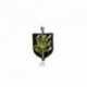 M ECUSSON BLASON DRAGON 6X3,5CM