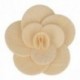 JUTE ROSE ON BROOCH