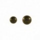 BOUTON METAL COURONNE
